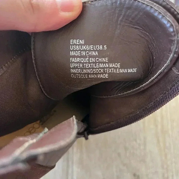 Womens ShoeDazzle Brown Ereni Boot - 8 - Picture 8 of 8